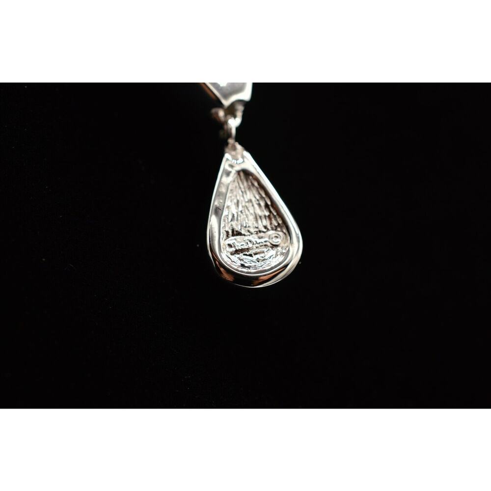 Christian Dior Vintage Crystal Pendant Collar Necklace Rhinestone Signed Bin7 - Picture 12 of 12